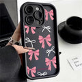 Luxury Pink Cartoon Bow Tie Case For Xiaomi Redmi 15C 15 14C 13C 12C A5 Note 12 13 14 15 Pro Plus 5G 4G 11 11S Protection Cover
