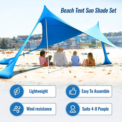 Hot Sell Portable Lycra Beach Canopy Tent UV Protection | SAMAG