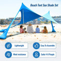 Hot Sell Portable Lycra Beach Canopy Tent UV Protection | SAMAG