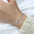 VENTFILLE 925 Sterling Silver Butterfly Bracelet for Girl Bead String Design Insect Fashion Versatile - Visuel 17 | SAMAG