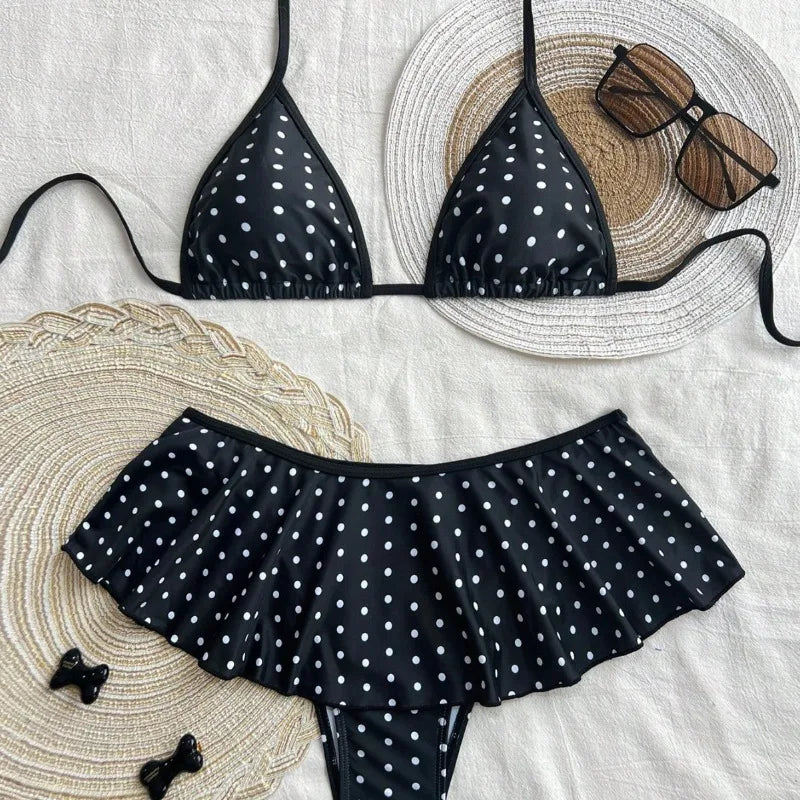 Beachwear Women's Bikinis and Tankinis Sexy Dot Print | SAMAG