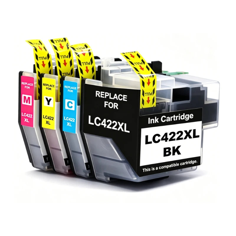 1-5set LC422XL LC-422 LC422 Ink Cartridge Compatible for Brother MFC-J5340DW MFC-J5740DW MFC-J5345DW MFC-J6540DW J6940DW Printer