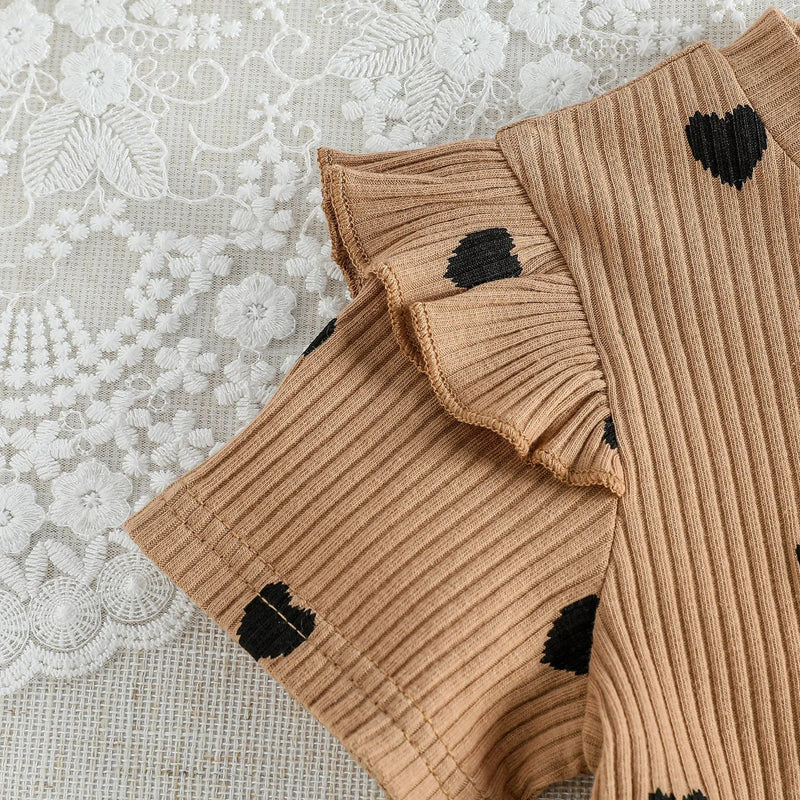 Chiikdren Summer New Style Kids Girl Heart Print | SAMAG
