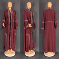 Summer Women's Clothing Open Abaya Bell Sleeves Long | SAMAG