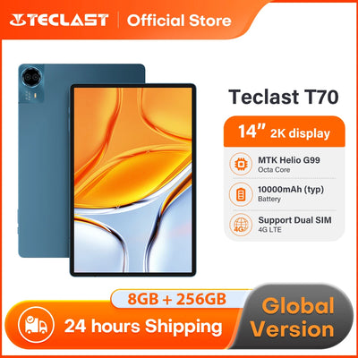 Teclast T70 Tablet 14" FHD Display Android 14 MTK Helio | SAMAG
