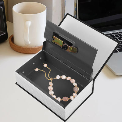 Discreet Book Safe Metal Dictionary Shaped Code Lock Box for Jewelry Cash Coins Earrings Rings Necklaces Private | SAMAG