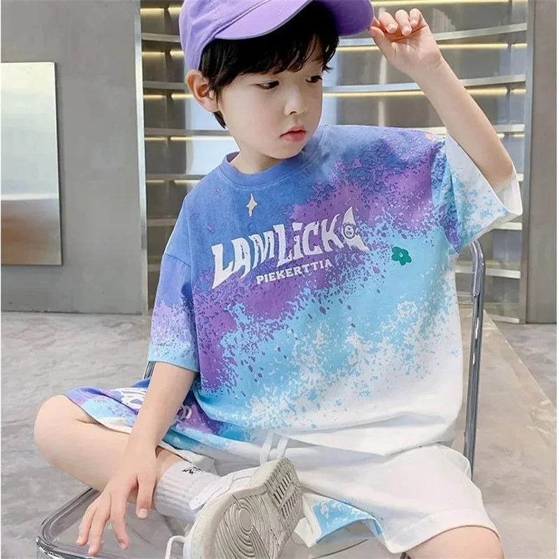 Boys Sports Suit Summer Basketball Sets New Children's - View 4 | SAMAG