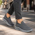 Desai Men's 2026 Slip-on Sneakers Knitted Sock Shoes Breathable Comfortable Sporty Footwear Hollow-out Sole Walking Shoes
