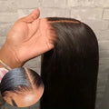 40 42 Inch 250 Density Frontal Wig For Black Women Brazilian Wigs Human Hair 5x5 Bone Straight HD Transparent Lace Front Wigs
