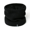 Winter Warm Knitted Neck Scarf for Women Men Plush Full Mask Outdoor Cashmere Solid Snood Scarves Thick Bufanda Muffler