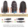 Loose Deep 13x6 Lace Front Human Hair Wig 30 40 Inches Brazilian Water Deep Wave 13x4 HD Lace Frontal Wig Curly Wigs For Women