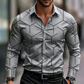 European American Trendy Men Geometric Branch Line | SAMAG