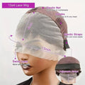 200% Density Lace Front Straight Wig Pixie Cut Wig 13X4 Full Lace Wig Bob Wig Human Hair Wigs For Women Pre Plucked BPHW Hair