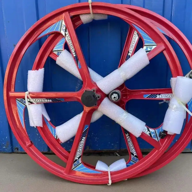 24/26 inch bicycle wheel hub magnesium alloy material integrated wheel hub disc brake maximum tire width 2.35
