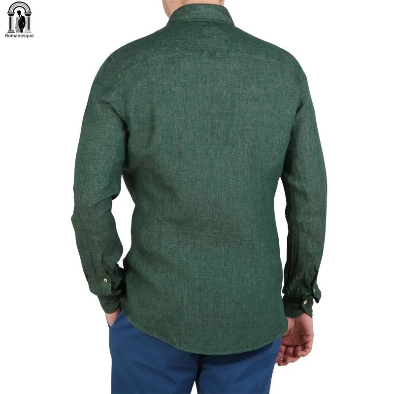 Fashion Streetwear Men's Summer Comfy Cotton Linen Casual | SAMAG