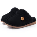 Comwarm Winter Fluffy Fur Slippers for Women Warm New Home Slippers Faux Fur House Mules Shoes Indoor Bedroom Comfy Fuzzy Slides