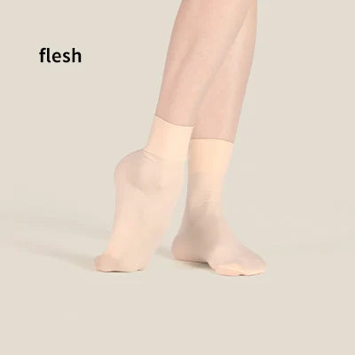 Women GIrls Professional Classic Microfiber Ballet Short Socks Modern Dance Wear Children Practise Dancing Socks