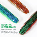 2023 Supercontinent Impact Ring Shad Fishing Lure Soft 20pcs 10pcs 6pcs Plastics Baits Swimbait Jigging Lure Artificial Baits
