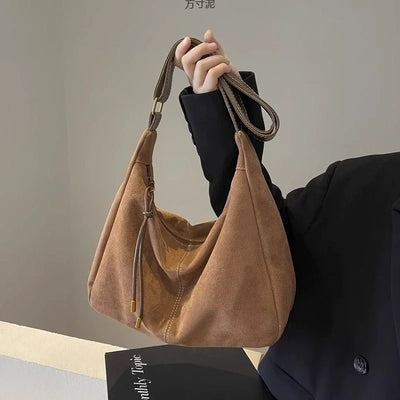 New Women's Handbags Trendy Retro Large Capacity PU | SAMAG