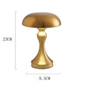 LED Table Lamps Touch Dimming USB Rechargeable for Bar Hotel Restaurant Bedside Decor Bedroom Nightlights Mushroom Lampara Gift