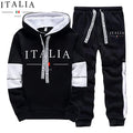Italy Fashion Hooded Sweatshirt and Sweatpants Autumn | SAMAG