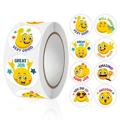100 - Reward Stickers For Kids Teacher Cartoon Incentive | SAMAG