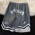 Summer American basketball shorts, cropped shorts, men's and women's breathable sports pants, big size, versatile and loose