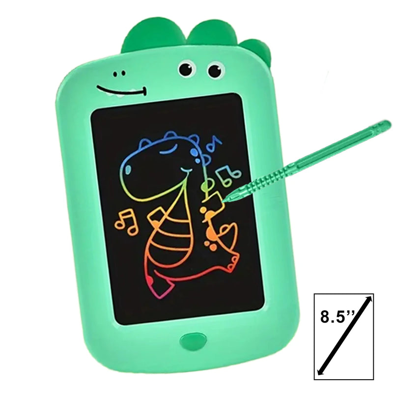 LCD Writing Tablet for Kids , Colorful Doodle Board Drawing Tablet with Lock Function, Erasable Reusable Writing Pad 8.5 Inch