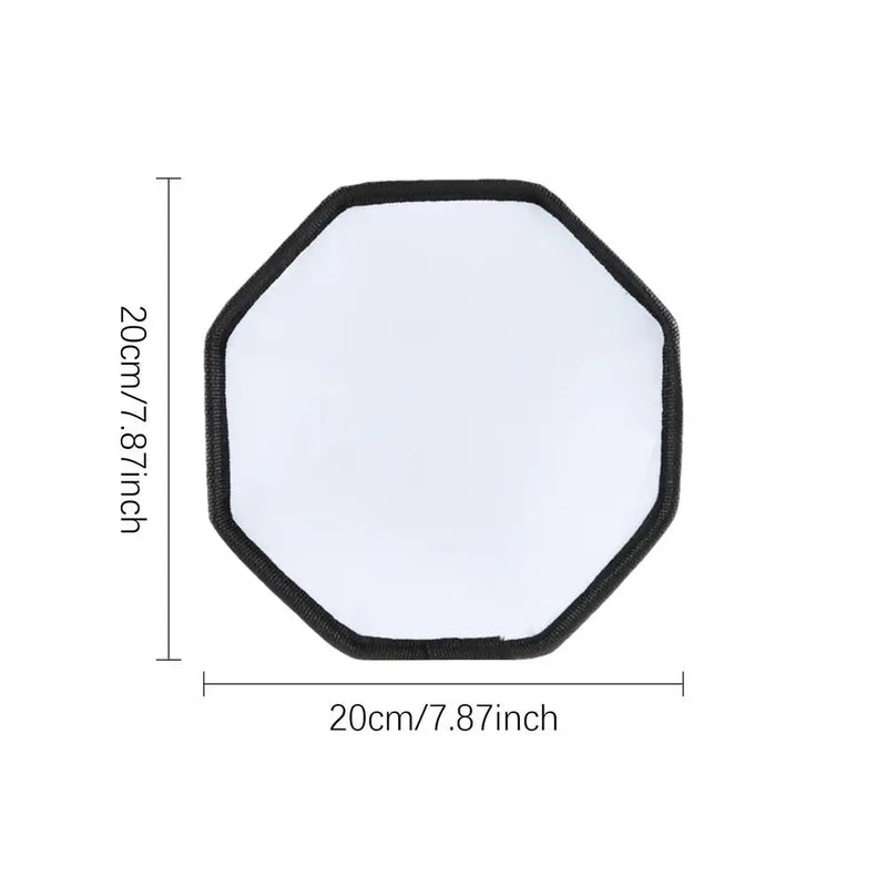 30CM Flashlight Diffuser Portable Universal Flash Flashlight Softbox Diffuser for External Speedlite