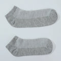 6 Pairs Breathable Men's Socks Short Ankle Elastic Solid Color Mesh High Quality Business Unisex Sokken Plus Size EU38-47