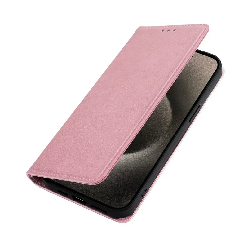 Business Magnetic Flip Card Stand Leather Wallet Case for Motorola Edge 50S 50 Pro Moto edge 50 Neo 50 Fusion 5G Cover Funda