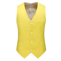 Vest Mens Fashion Casual High Quality Solid Color Slim Large Size Business Office Waistcoat Men Groom Wedding Dress Suit Vests