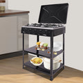 5 Burners Gas Stove, Portable Manual Ignition W/ Support - View 2 | SAMAG