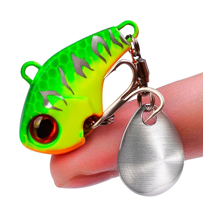 Fishing Lures Wobble Rotating Metal Vib Vibration Bait | SAMAG