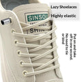 Elastic Lazy Shoelaces Thickened Round Quick Fit One Size Universal Sneaker Accessories For Adults Kids