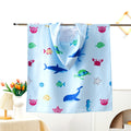 Elinfant 1PC Baby Hooded Towel Soft Absorbent Kids Bath Towel Hooded Towel For Bathroom, Beach, Pool Baby Care Essentials