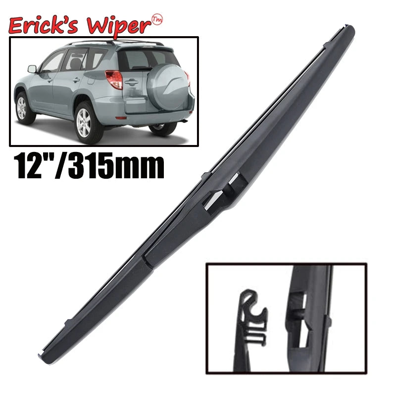 Erick's Wiper 12" Rear Wiper Blade For Toyota RAV4 XA20 XA30 2000 - 2012 Windshield Windscreen Clean Tailgate Window Rain Brush