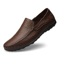 Genuine Leather Men Shoes Casual Luxury Brand Formal Mens Loafers Moccasins Italian Breathable Slip on Male Boat Shoes Plus Size