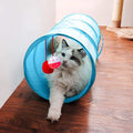 Toys for Cat Tunnel Tube Foldable Cube Cat Games Tunnel Kitten Toy Tent House Fun Pet Tube for Small Dogs Cats Training Supplies