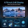 Unihertz 8849 Tank 2 PRO Rugged Smartphone with Projector Android 14 24GB 512GB Mobile Phone 23800mAh 120W Phone 6.79" Display