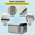 SucceBuy 9L 15L Car Refrigerator Portable Compressor Fridge Freezer Cooler DC 110-240V AC for RV Travelling Camping Fishing