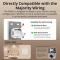 SONOFF ZBM5 80/86 Type Zigbee Smart Wall Switch Supports No Neutral and Neutral Wire Detach Relay Mode Works with Home Assistant