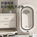 Foldable Baby Bathtub Large Portable Infant Bath Tub for Newborns Toddlers, Sitting Reclining Home Use Kids Bathing Supplies