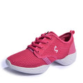 Women's Dancing Shoes Soft Outsole Woman Breath Jazz Hip Hop Shoes Sports Feature Dance Sneakers Ladies Girl's Modern Shoes