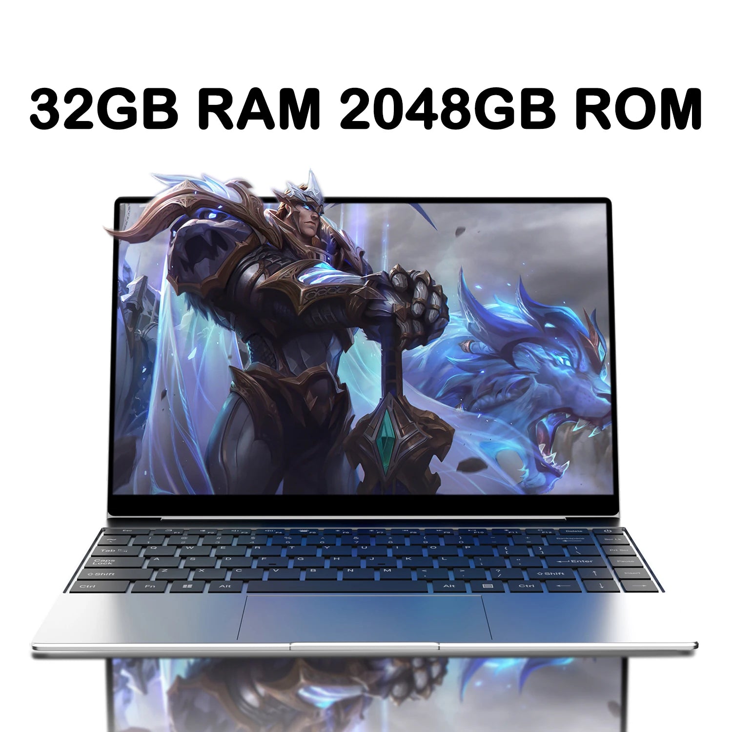 New 14.1' Laptop Intel Core I9-9900 32GB 2TB Gaming PC Ultra Slim Office Study Computer PC Windows 11 Pro 1920*1080 HD