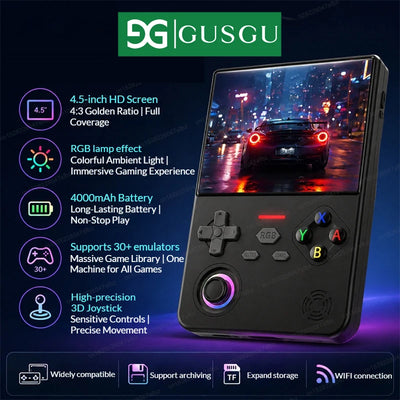 Original GUSGU H7 Portable Handheld Game Console 64 Bit | SAMAG