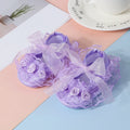 1 Pair of Baby Non - Slip Toddler Shoes, Cute Lace Flower - View 7 | SAMAG