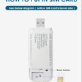 USB 4G LTE Modem Unlocked Mobile Dongle Wifi Router 150mbps With SIM Card Slot Pocket For Car Outdoor