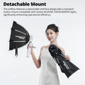 AMBITFUL Q3 Series 40/60cm Quick Release Standard SA-GD Ring Softbox For GODOX ML60 ML100 AD300PRO Video COB FlashLight