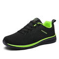 Ngouxm Men Running Sneakers Lightweight Sport Classical Lace Up Mesh Breathable Casual Shoes Male Fashion